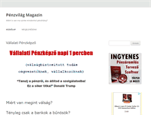 Tablet Screenshot of penzvilag.info